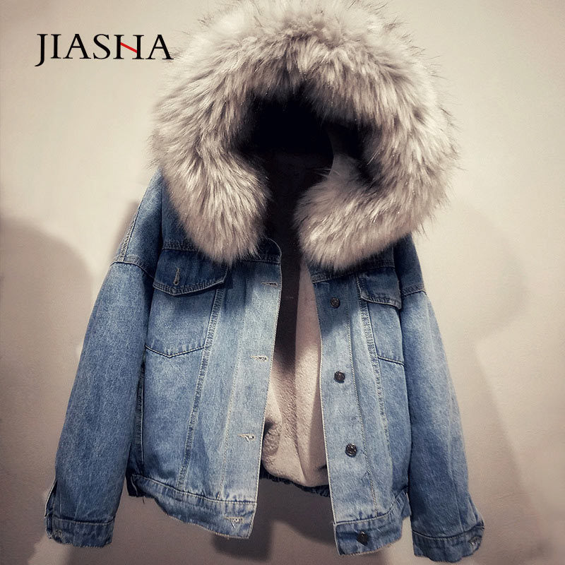 Femmes veste mode hiver manteau chaud coton Denim veste femmes à capuche veste manteau femme Bomber vestes Parkas grande taille