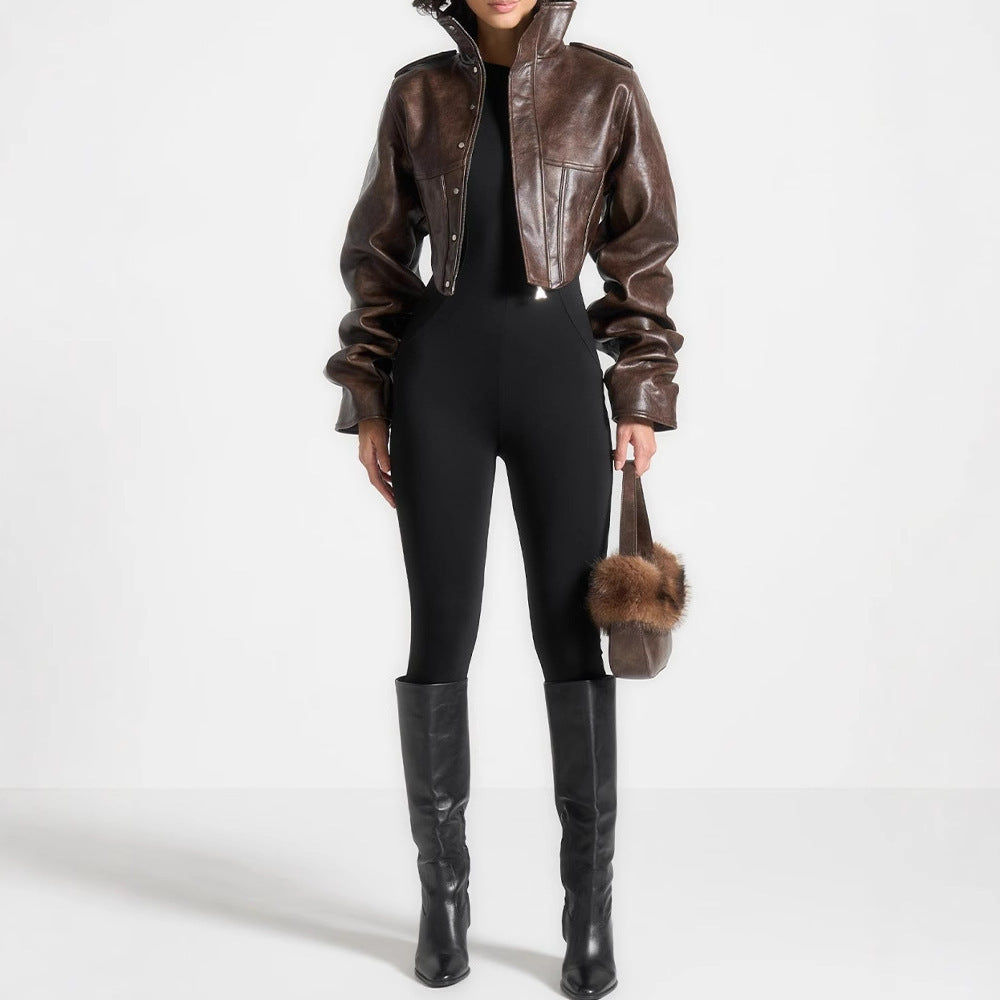 Women's High-end Affordable Luxury Short Fishbone Coat