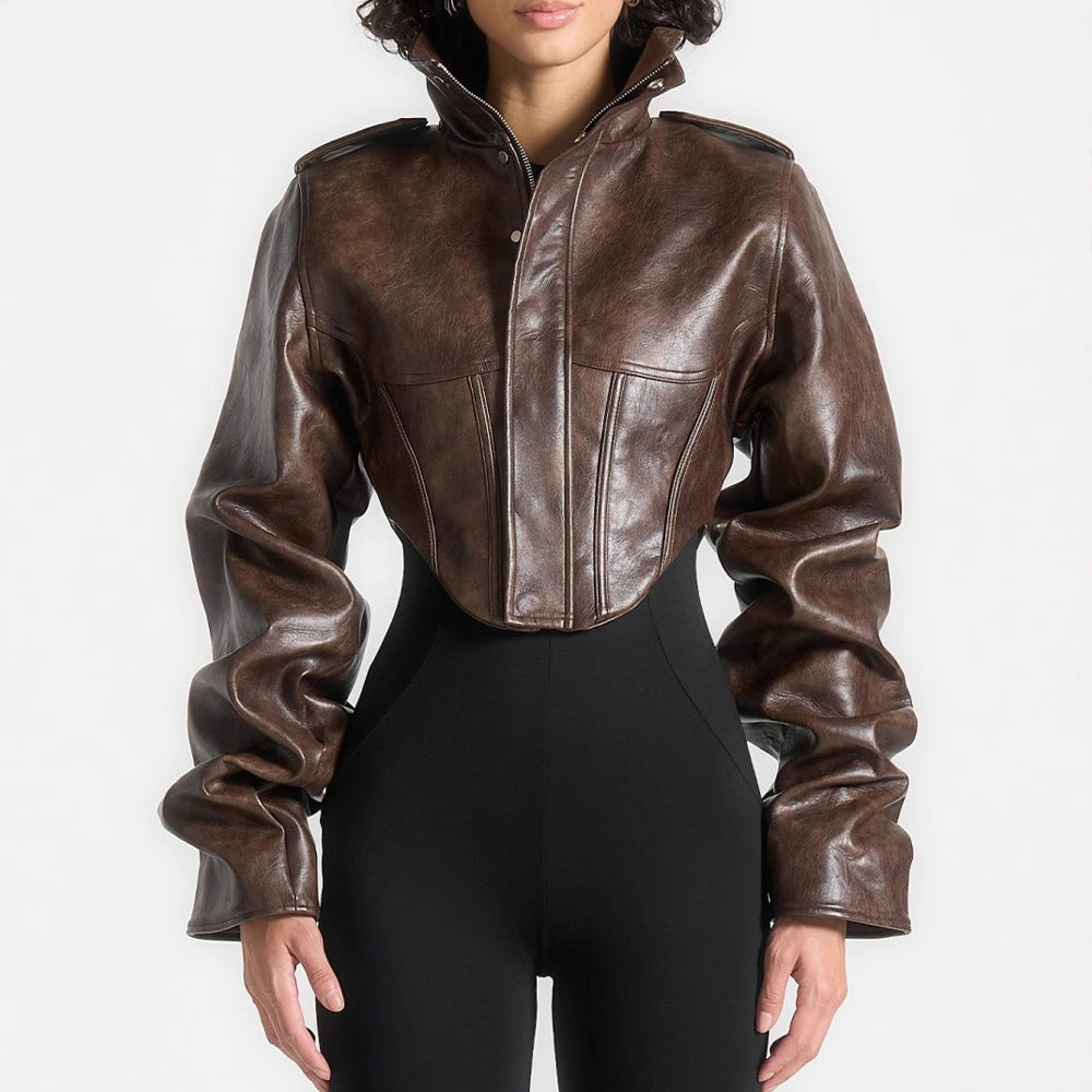 Women's High-end Affordable Luxury Short Fishbone Coat