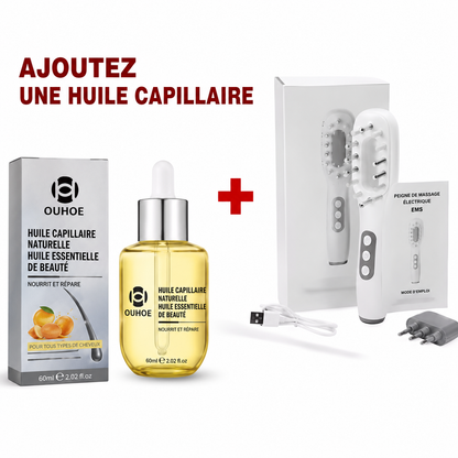 Peigne Électrique Relaxation & Soin