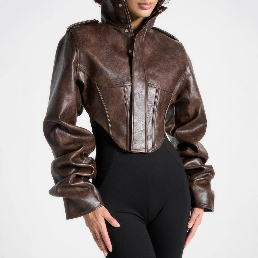 Women's High-end Affordable Luxury Short Fishbone Coat